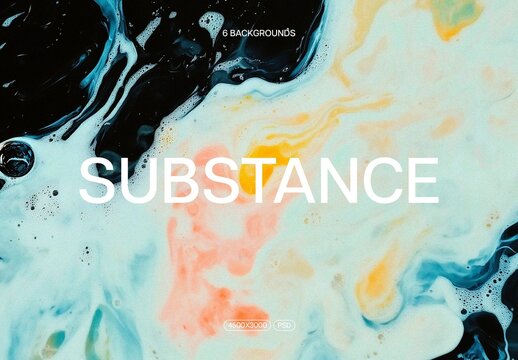 Dark Substance Backgrounds With Generative AI