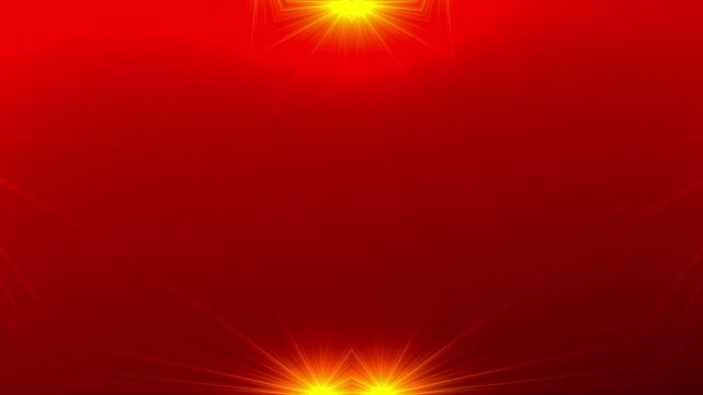 drei sehr helle grafische Sterne mit gelben, Lichtstrahlen, schnelles Internet, Lichtgeschwindigkeit, Zentrum, Kontakt, Energie, Universum, Technologie, Wissenschaft, Datenfluss