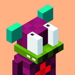 Fototapeta premium blocks