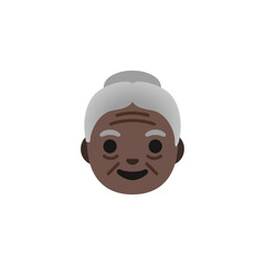 Elderly Woman Emoji
