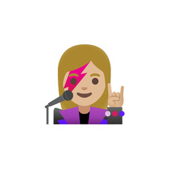 Singer Emoji
