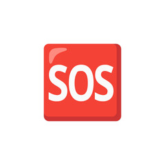 SOS Button Emoji