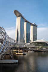Marina Bay Sands and Waterfront in Singapore