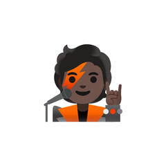 Rock Star Emoji
