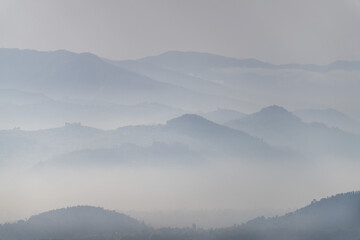 Morning Mist in the Uganda Highlands