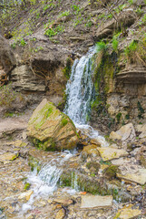 Slovenian keys or streams of the Twelve Apostles, natural and tourist object, Orthodox shrine....