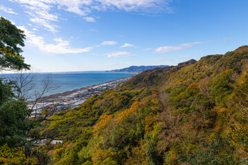 久能山からの海