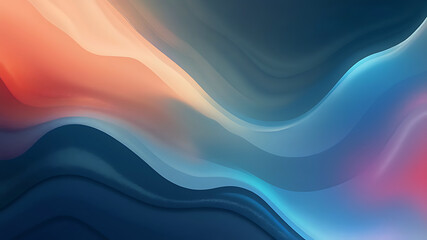 Abstract wavy background with vibrant colors and glowing effects.