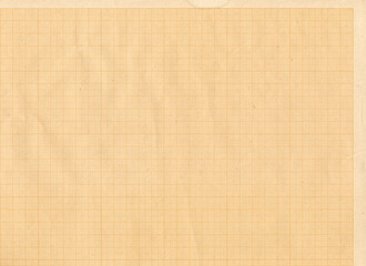 Millimeter graph paper grid. Vintage abstract checkered sheet of paper background. Technical...