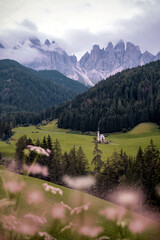 Val di Funes in the Dolomites, Italy