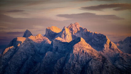 The Dolomites Mountains in Northern Italy