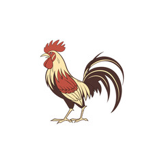 rooster vector art