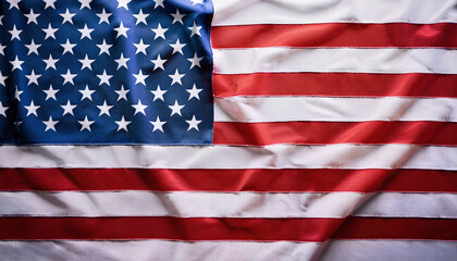 Obraz premium american flag background