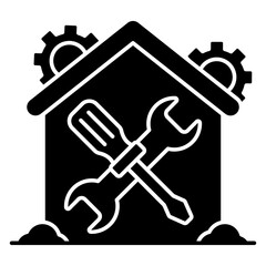 Modern design icon of home repair
