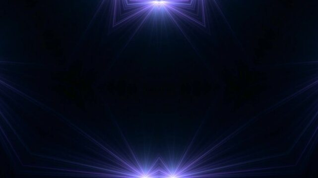 drei sehr helle grafische Sterne mit blauen Lichtstrahlen, schnelles Internet, Lichtgeschwindigkeit, Zentrum, Kontakt, Energie, Universum, Technologie, Wissenschaft, Datenfluss