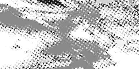 Background of cotton fabric with geometric dot pattern. Polka dot design for fashion clothing. Criss cross lines forming diamonds. Close up. Bandhani dupatta in light and dark grey color. © haykal