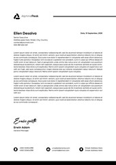 Letterhead Design Template