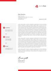 Modern Letterhead Design