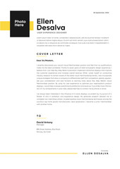 Modern Resume Cover Design