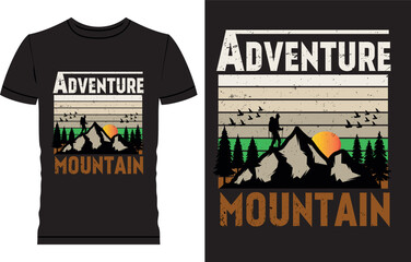 Adventure t shirt design  