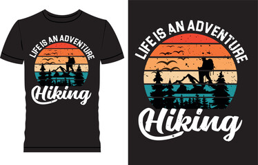 Adventure/ Hiking t shirt design