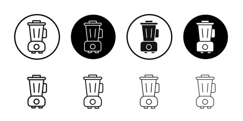 Blender icon Flat outline fill set collection