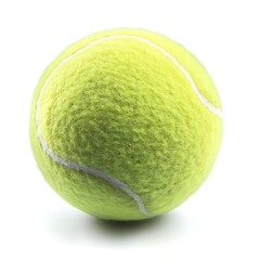 Tennis Ball Isolated on White Background