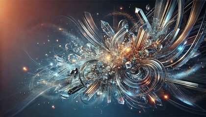 fractal burst background