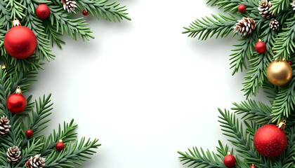 Traditional Christmas Border