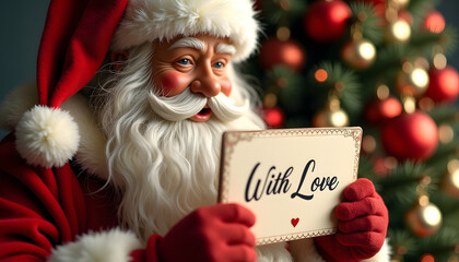 Loving Santa Portrait