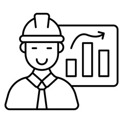 Perfect design icon of construction presentation