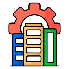 Vector design of building development