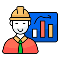 Perfect design icon of construction presentation