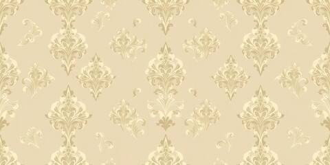 Intricate, floral damask pattern in soft pastel hues, house decor, texture