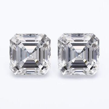 square diamond most popular  shapes  white background