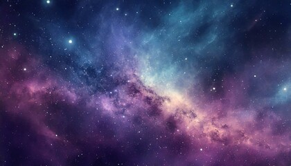 Naklejka premium 幻想的な宇宙の風景