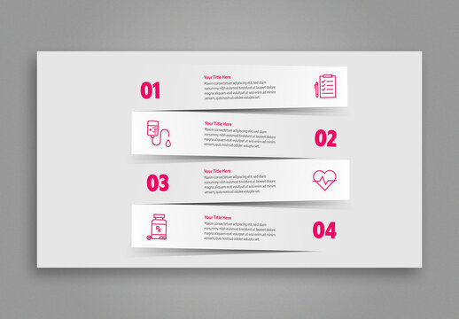 Infographic with Paper Cut Effect