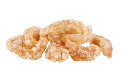fried pork , pork rind, pork scratching , pork crackling on transparent png