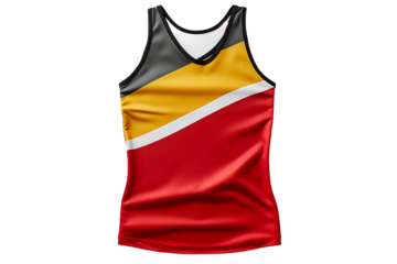Sporty Wrestling Costume Isolated on Transparent Background