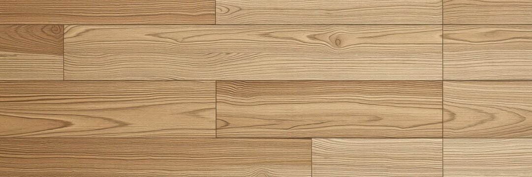 Striped walnut wood parquet flooring with a sleek gray finish, elegant, hardwood