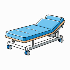 bed in hospital