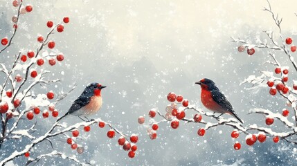 Pattern winter representation backgrounds.