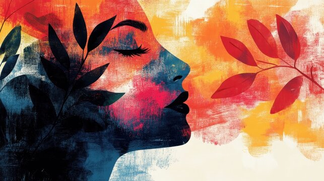 Eye-catching poster design featuring striking typography and ample space for personalized messaging, ideal for promoting health awareness initiatives.