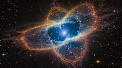 Obraz premium space galaxy background