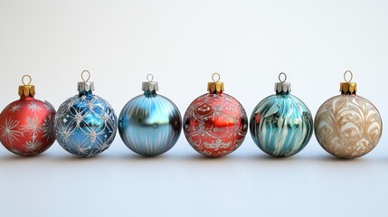 chrismas baubles and vary of decoration
