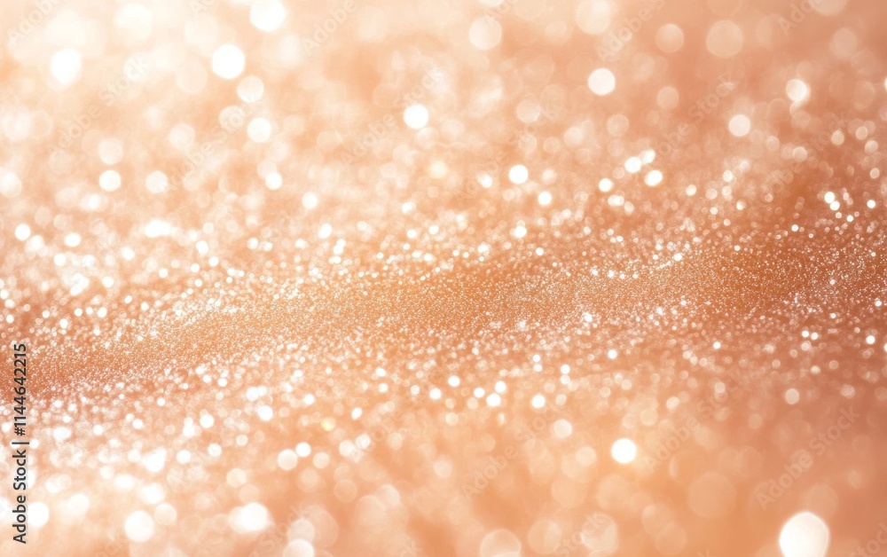Poster shimmering particles create a magical, dreamy background filled with light and warmth. ideal for des