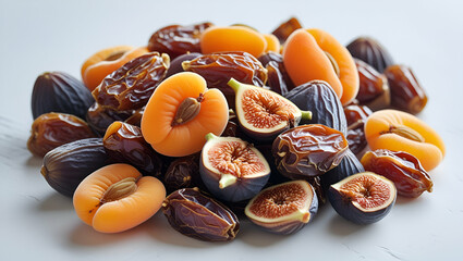 Title: A Vibrant and Appetizing Pile of Dry Fruit

