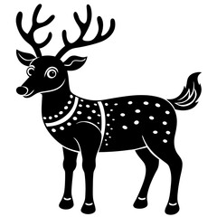 deer silhouette vector