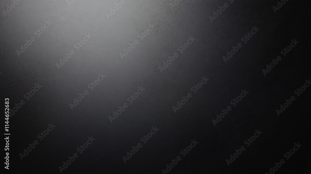 Aufkleber smooth dark gradient background with fading black space for tagline or copy