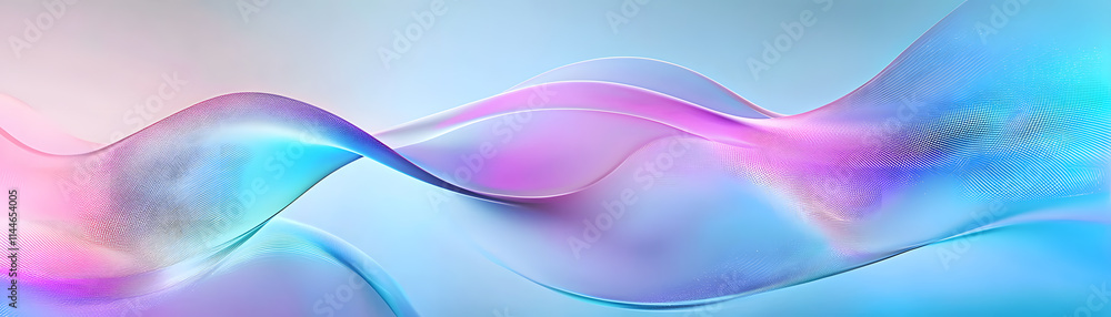 Poster dynamic color waves abstract digital art modern design artistic environment aesthetic viewpoint visu